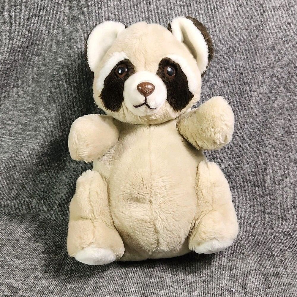 Daekon Vintage 1980 Pot Belly Raccoon Plush 12 in - Used